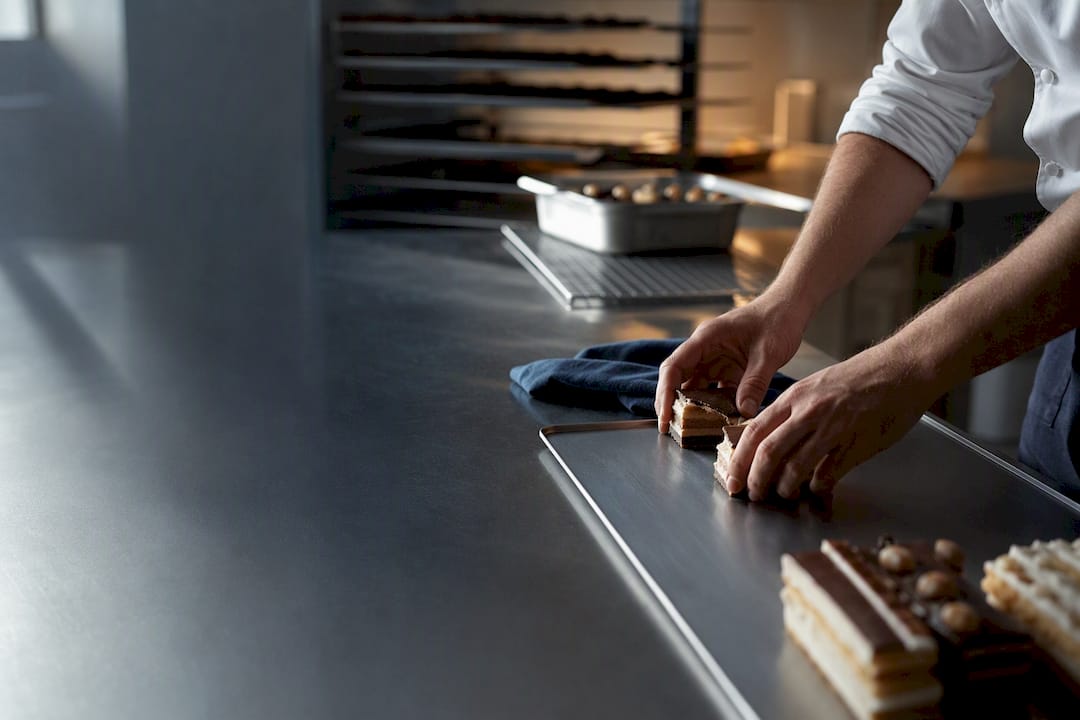 Réglage des quantités en laboratoire de pâtisserie