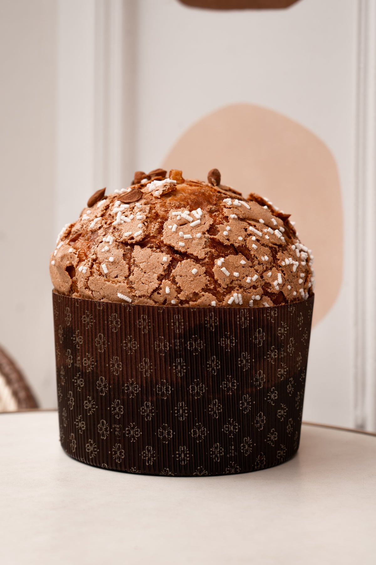 Panettone traditionnel classico aux fruits confits Christophe Louie, héritage milanais, Paris